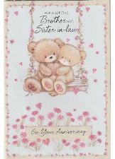For A Special Brother And Sister-in-Law On Your Anniversary